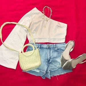 🧁TopShop Crop top🧁